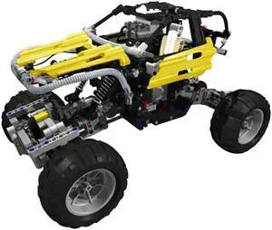 ZITIANYOUBUILD 4WD Trial Truck Model with Power Functions 817 Pieces Building Toys MOC