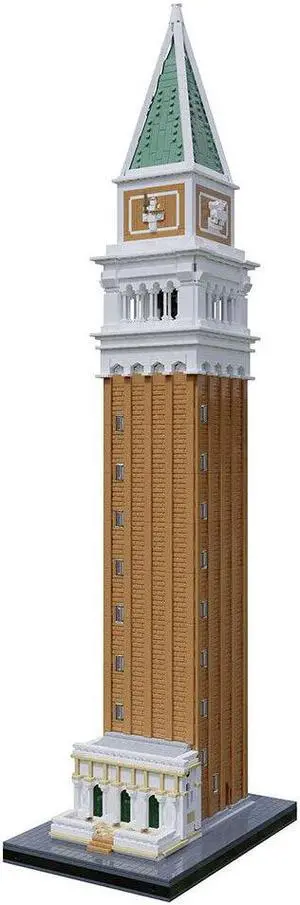 ZITIANYOUBUILD St Mark's Bell Tower Tallest Structure Modular Building 4184 Pieces MOC