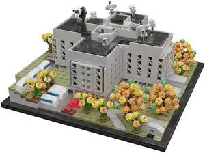 ZITIANYOUBUILD Hawkins National Laboratory at Briarcliff Building A 1344 Pieces MOC
