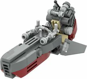 ZITIANYOUBUILD Speeder Bike BARC Speeder Model Toys Set 104 Pieces Kids MOC