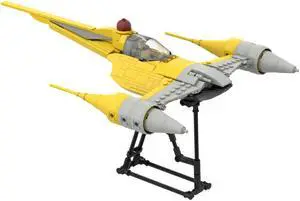 ZITIANYOUBUILD N-1 Fighter - Minifig Scale 403 Pieces with Display Stand MOC