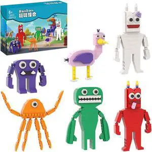 ZITIANYOUBUILD 6-in-1 Monsters with Original Box + Paper Manual 696 Pieces MOC