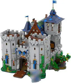 ZITIANYOUBUILD Classic Castle with Detailed Interior Modular Building 6710 Pieces MOC