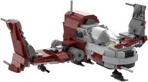 ZITIANYOUBUILD BC1 Fighter-type Ship Building Toys Set for Collection 470 Pieces MOC