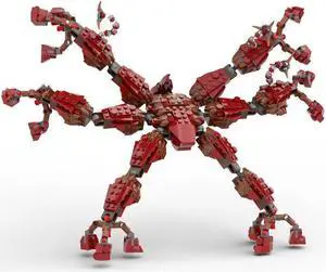ZITIANYOUBUILD Monster Model Mind F|ayer 691 Pieces from TV Series Building Toys Set MOC