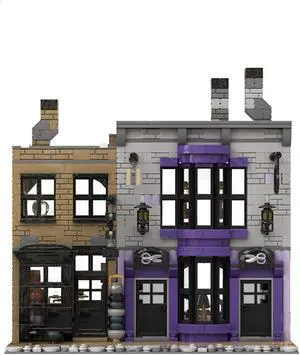 ZITIANYOUBUILD Modular Shop Architecture Model 1119 Pieces from Movie about Magic MOC