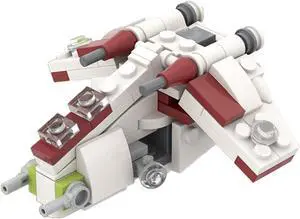 ZITIANYOUBUILD Micro LAAT Ship Model for Kids Gifts 100 Pieces from Movie MOC