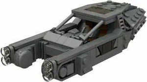 ZITIANYOUBUILD KD6-3.7 K's Spinner Car 220 Pieces 100% Compatible Building Toys Set MOC