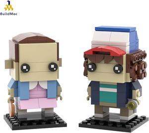 ZITIANYOUBUILD Dustin & Eleven Character Model 214 Pieces for Kids Building Toys Set MOC