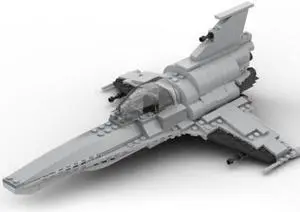 ZITIANYOUBUILD MOC-28656 Battlestar Galactica Viper Mark 7 Colonial Fleet's Fighter Model 289 Pieces 100% Compatible with LEGO Brand New and High Quality