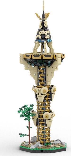 ZITIANYOUBUILD Sheikah Tower Building Toys Set 2254 Pieces from Game Building Toys MOC