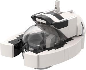 ZITIANYOUBUILD Seamoth Model 160 Pieces from Underwater Open World Adventure Game MOC