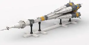 ZITIANYOUBUILD Orbital Launch Vehicle Carrier Rocket Model 3739 Pieces Building Toys MOC