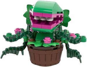 ZITIANYOUBUILD Weird Plant Horror Flower Plant Bouquet 47 Pieces from Movie MOC