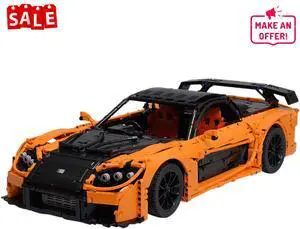 ZITIANYOUBUILD Han's RX-7 VeilSide Fortune 1:8 Scale 3071 Pieces from Film MOC