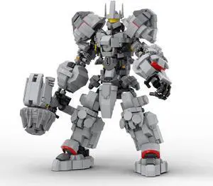 ZITIANYOUBUILD The Reinhardt Tank Hero with Rocket Hammer 1307 Pieces from Game MOC