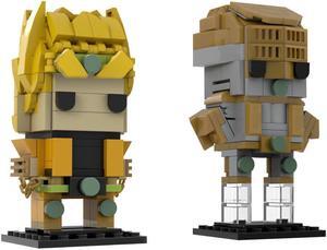 ZITIANYOUBUILD DIO & The World Character 337 Pieces 100% Compatible Building Toys MOC