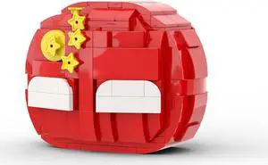 ZITIANYOUBUILD Ball with Eyes without Pupils from Web Comics and Cartoons 205 Pieces MOC