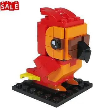 ZITIANYOUBUILD Red Bird in Movie Model 91 Pieces 100% Compatible Building Toys Set MOC