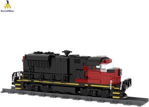 ZITIANYOUBUILD MOC-47989 Cargo Train - EMD SD70M-2 CN Train City Train 100% Compatible with LEGO Brand New and High Quality