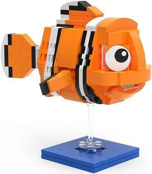 ZITIANYOUBUILD Clownfish with Stand 165 Pieces Building Toys from Animated Film MOC