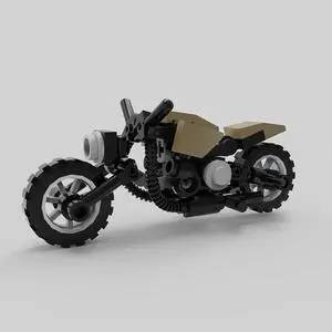ZITIANYOUBUILD Tiny Motorcycle in Movie 41 Pieces Building Toys Set Building Toys MOC