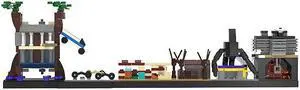 ZITIANYOUBUILD Iconic Locations Scenes Skyline Architecture 451 Pieces from TV Show MOC