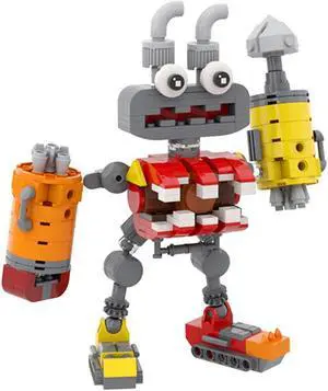 ZITIANYOUBUILD Large Red Robot Monster Building Toys Set for Collection 303 Pieces MOC