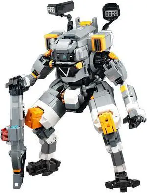ZITIANYOUBUILD Titanfall Vanguard-Class Titan FS-1041 Mech 993 Pieces Building Toys Set for Collection