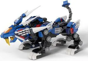 ZITIANYOUBUILD Lion and Tiger Mechanical Monsters Model Mechanical Animal 653 Pieces MOC