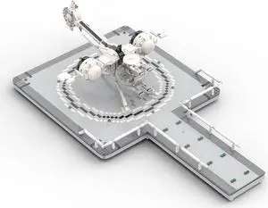 ZITIANYOUBUILD Bubb|e Ship Helicopter with Sky Tower 3366 Pieces from Film MOC