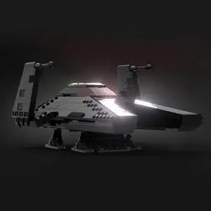 ZITIANYOUBUILD Inquisitor Ship / Inquisitor Transport Scythe Model 698 Pieces MOC