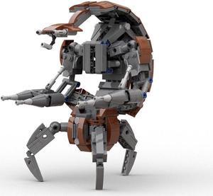 ZITIANYOUBUILD Three-legged Combat Robot Model with Shield Generator 489 Pieces MOC
