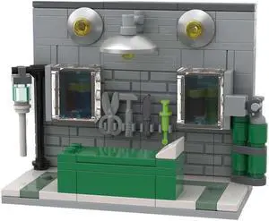 ZITIANYOUBUILD Veterinarian's Hospital Model 140 Pieces for 71033 Building Kit MOC