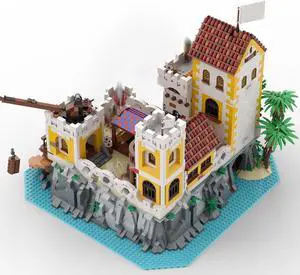 ZITIANYOUBUILD 6276 Remastered Version:Medieval F0rtress 4192 Pieces Building Toys MOC