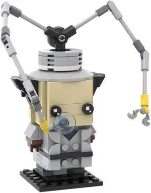 ZITIANYOUBUILD A Powerful but Dimwitted Cyborg Police Inspector 140 Pieces MOC