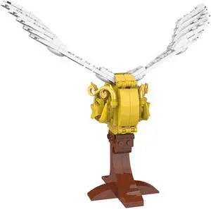 ZITIANYOUBUILD 176 Pieces Smallest Ball Walnut-sized Gold-coloured Sphere from Fim MOC