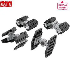 ZITIANYOUBUILD MOC-35570 Micro Imperial TIE Fighters Bomber and Advanced Fighters Model Toys 100% Compatible with LEGO Brand New and High Quality