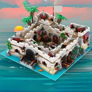 ZITIANYOUBUILD Modular Building Soldier' s Fortress Defensive Base 3382 Pieces MOC