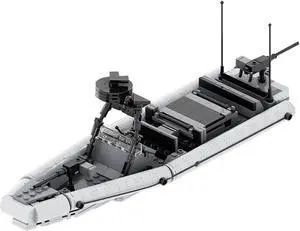 ZITIANYOUBUILD The 11-meter Naval Special Warfare Rigid Inflatable Boats 501 Pieces MOC