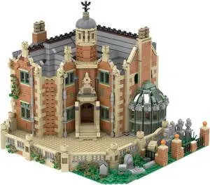 ZITIANYOUBUILD The Haunted Manor 3944 Pieces Gothic Revival Style Architecture MOC