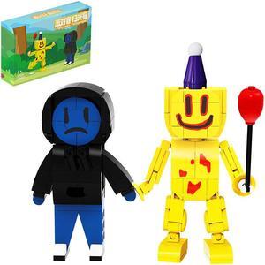 ZITIANYOUBUILD 2-in-1 Yellow Monster and Black Monster with Original Box 230 Pieces MOC