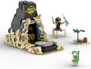 ZITIANYOUBUILD A Dungeon-like Puzzles Room Model 697 Pieces Building Toys Set MOC