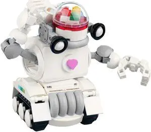 ZITIANYOUBUILD Huwbot Robot / Robot No. 5 Building Kit from Movie 243 Pieces MOC