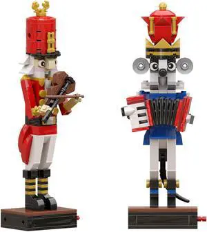 ZITIANYOUBUILD Soldier Playing Violin & King Mouse Playing Organ 386 Pieces MOC