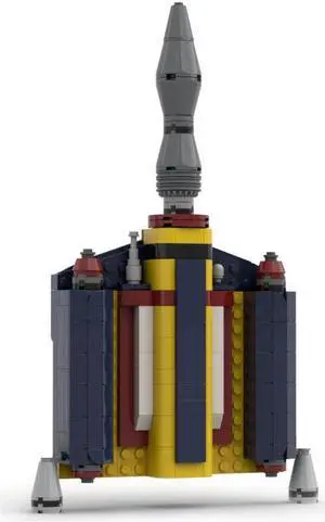 ZITIANYOUBUILD Jetpack Model 296 Pieces 100% Compatible Building Toys Set MOC
