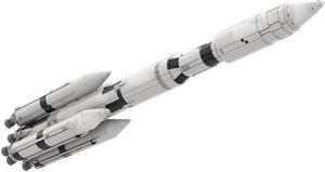 ZITIANYOUBUILD MLV-25L Launch Vehicle Model with MS-IC-2 Core Stage 5389 Pieces MOC