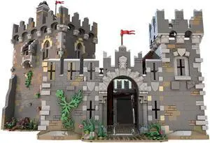 ZITIANYOUBUILD Lions' Castle with Interior Building Toys Set 7543 Pieces for Adults MOC