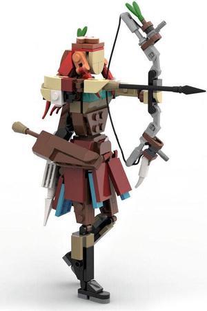 ZITIANYOUBUILD Virtual Character Game Protagonist 240 Pieces Building Toys Set MOC