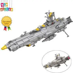 ZITIANYOUBUILD Space Battleship Andromeda Ship 2195 Pieces Building Kit Building Set MOC